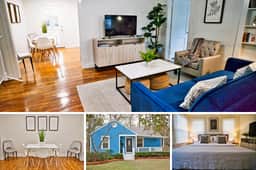 The Blue Bungalow, close to Historic District, Parks